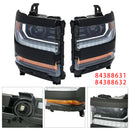 Chevy Silverado 1500 2016–2019 links + rechts HID-Xenon-Projektorscheinwerfer 84388631 84181565-4