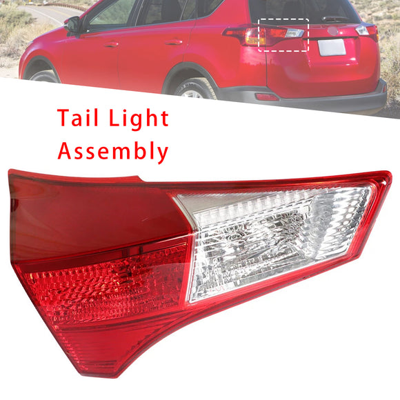 Vasen taka sisempi halogeeninen takavalo kokoonpano Toyota RAV4 2013-2015