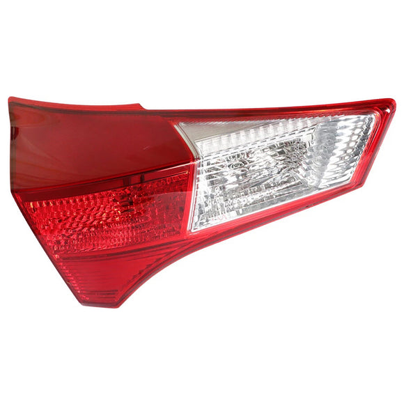 Vasen taka sisempi halogeeninen takavalo kokoonpano Toyota RAV4 2013-2015