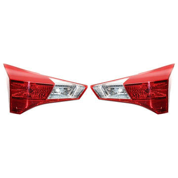 Left+Right Rear Inner Halogen Tail Light Assembly 15900R010 815800R010 For Toyota RAV4 2013-2015