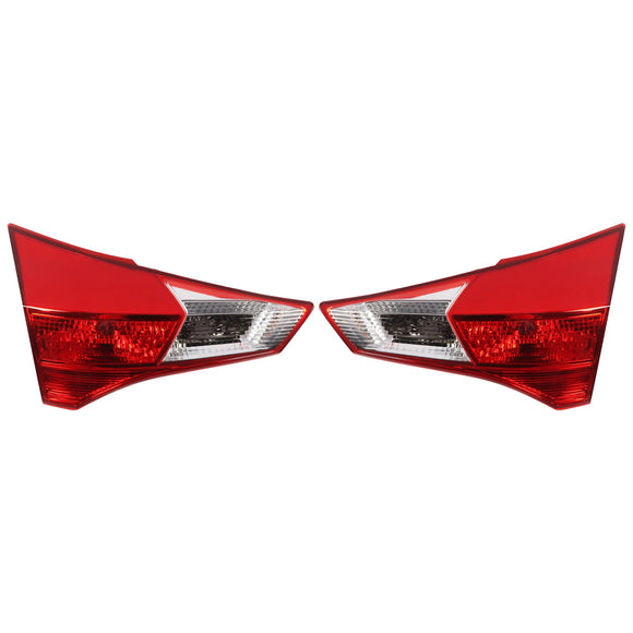 Links + rechts hinten innere Halogen-Rücklicht-Baugruppe für Toyota RAV4 2013–2015