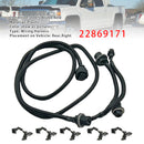 Right Tail Light Lamp Wiring Harness 22869171 For GMC SIERRA 1500 2014-2015-2