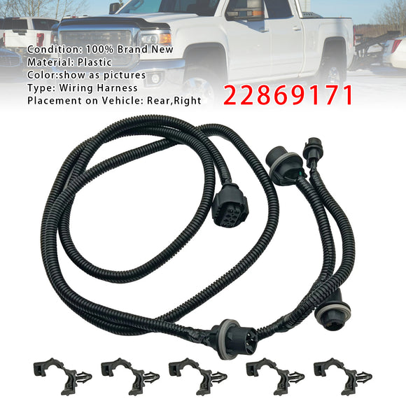 Right Tail Light Lamp Wiring Harness 22869171 For GMC SIERRA 1500 2014-2015