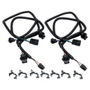 Arnés de cableado de luz trasera L + R, 2 uds., para GMC Sierra 1500 2016-2019-16