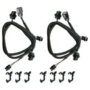 Arnés de cableado de luz trasera L + R, 2 uds., para GMC Sierra 1500 2016-2019-18