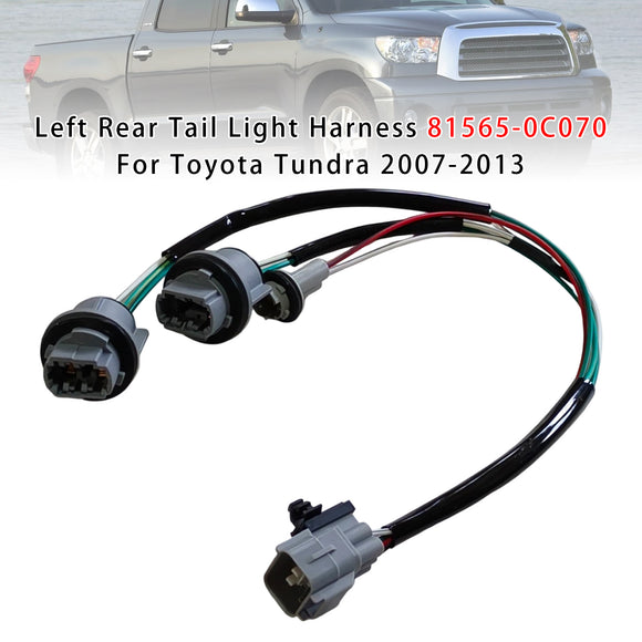 Left Rear Tail Light Harness 81565-0C070 For Toyota Tundra 2007-2013