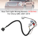 Arnés de cableado de luz trasera 22787445 para Chevy GMC 2007-2014-2
