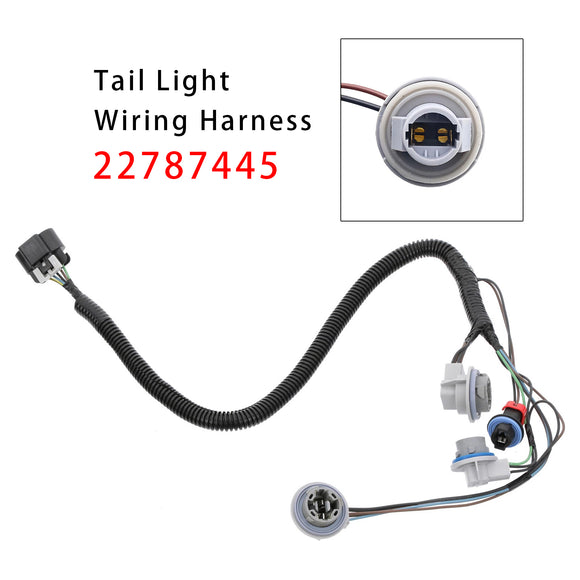 Arnés de cableado de luz trasera 22787445 para Chevy GMC 2007-2014