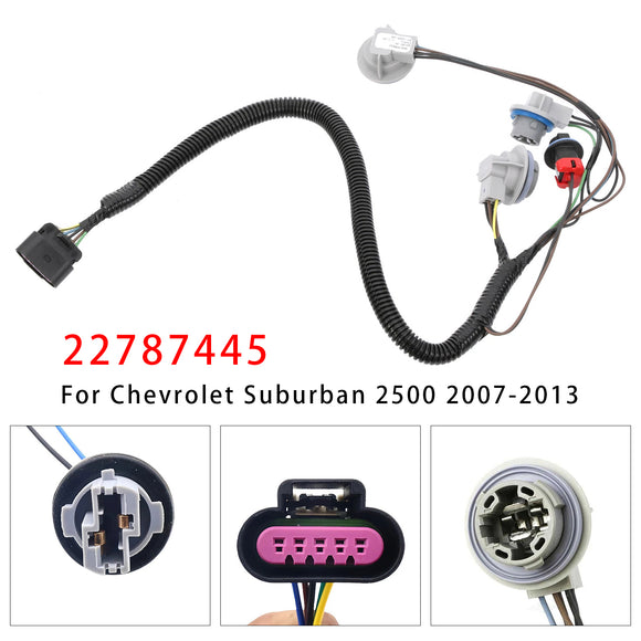 Arnés de cableado de luz trasera 22787445 para Chevy GMC 2007-2014