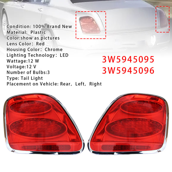 Links + rechts achterlicht voor Bentley Continental Flying Spur GT 2009-2012