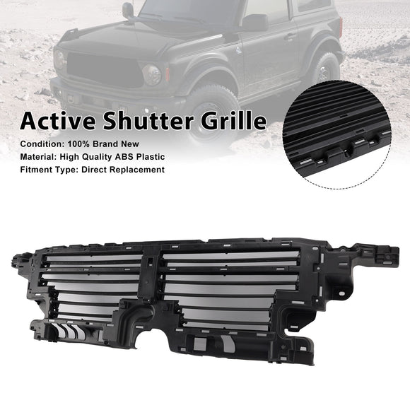 Air Collecting Hood Grille Shutter P2DZ16138A Fit Ford Bronco 2021-23 W/O Motor