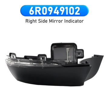 Right Side Mirror Indicator Light Lamp for VW Polo MK5 6C 2009-18 6R0949102