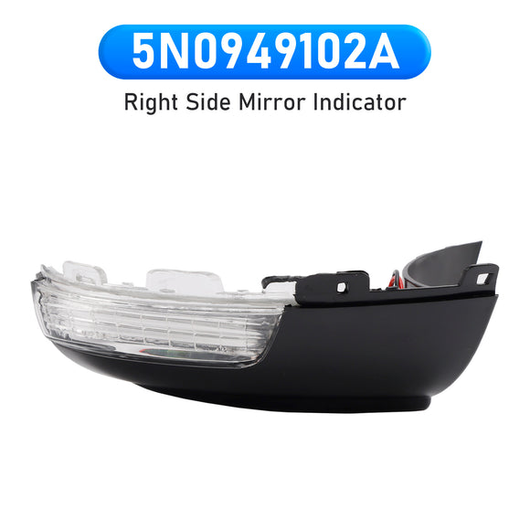 Indicador de espelho lateral direito para VW Tiguan 5N Sharan 7N Alhambra 5N0949102A