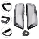 Par de cubiertas de lente de faro de coche LH + RH, pegamento de carcasa de pantalla para Audi Q7 2016-2019-5