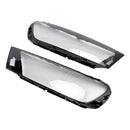 Par de cubiertas de lente de faro de coche LH + RH, pegamento de carcasa de pantalla para Audi Q7 2016-2019-9