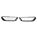 Par de cubiertas de lente de faro de coche LH + RH, pegamento de carcasa de pantalla para Audi Q7 2016-2019-10