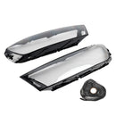 Par de cubiertas de lente de faro de coche LH + RH, pegamento de carcasa de pantalla para Audi Q7 2016-2019-18