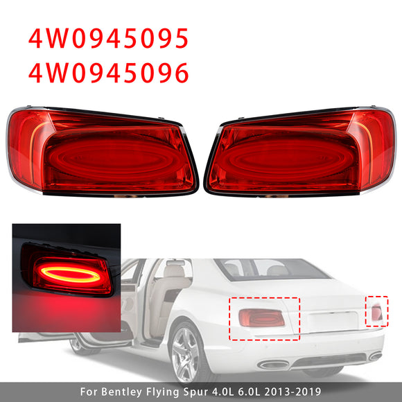 Luz trasera izquierda+derecha 4W0945095 96 Para Bentley Flying Spur 4.0L 6.0L 2013-2019