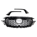 Mazda CX-5 2022-2025 Black Grille Front Bumper Replacement Grill KSD5-50719 W/ Gloss Black Molding Trim-12