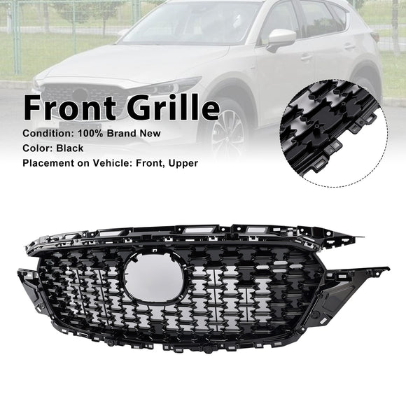 2022-2025 Mazda CX-5 Front Bumper Black Grill Replacement Grille