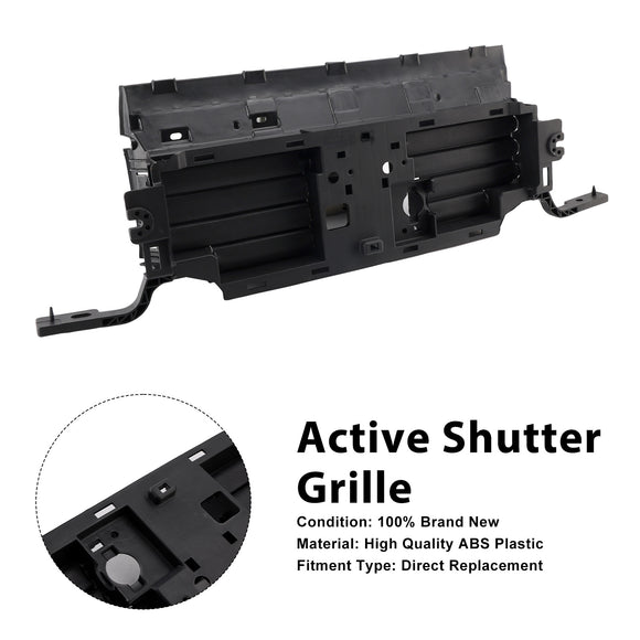 Lower Active Grill Shutter Fit Ford Bronco 2.3L 2.7L 2021-2022 W/O Motor
