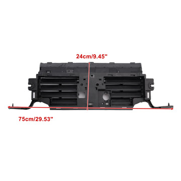 2021-2023 Ford Bronco 2.3L 2.7L lagere actieve grillsluiter met motor MB3Z8475EB FO1206141 - 0