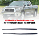 Toyota Tundra Double Cab 2007–2020, 2 Stück Dach-Tropfenform-Dichtungsstreifen 75551-0C050 75552-0C050-2