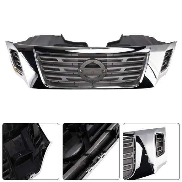 Chromowana kratka zderzaka przedniego pasuje do Nissan Navara NP300 D23 2015-2020