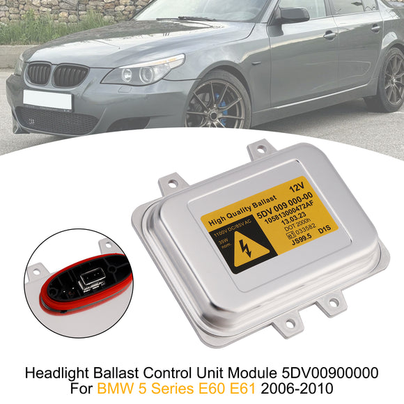 Scheinwerfer-Vorschaltgerät-Steuergerät-Modul 5DV00900000 für BMW 5 E60 E61 06–10