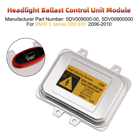 Scheinwerfer-Vorschaltgerät-Steuergerät-Modul 5DV00900000 für BMW 5 E60 E61 06–10