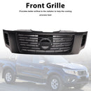 Griglia nera della griglia del paraurti anteriore adatta Nissan Navara NP300 D23 2015-2020-4