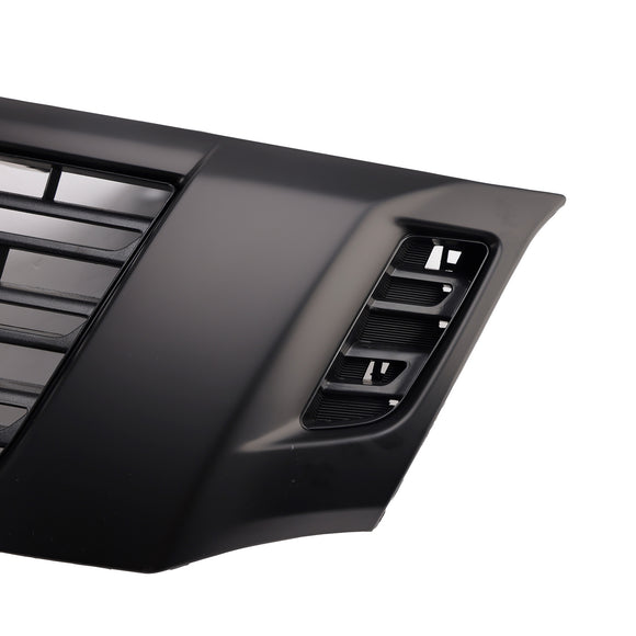 Griglia nera della griglia del paraurti anteriore adatta Nissan Navara NP300 D23 2015-2020