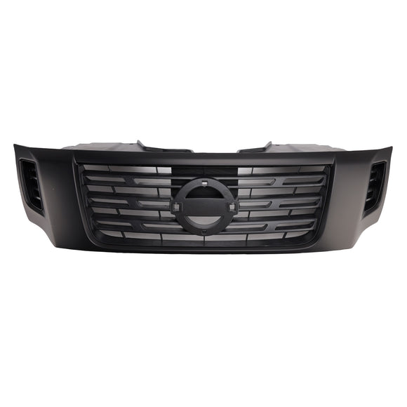 Griglia nera della griglia del paraurti anteriore adatta Nissan Navara NP300 D23 2015-2020