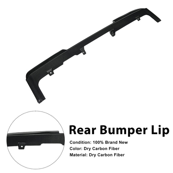 Heckstoßstangen-Diffusorlippe aus Trockencarbon, passend für Mercedes-Benz G-Klasse W465 2025+