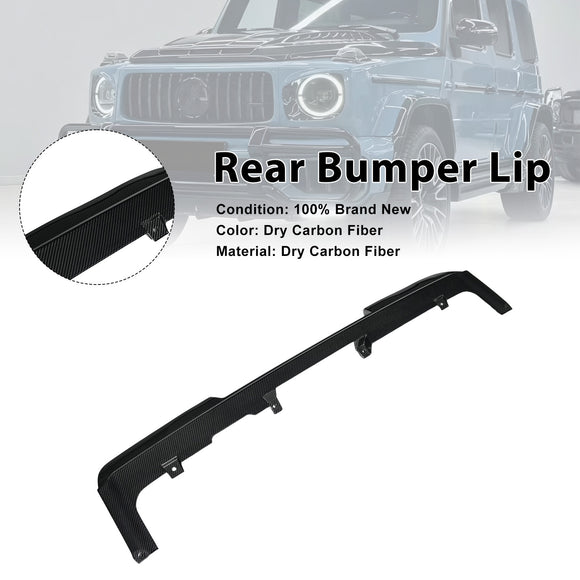 Heckstoßstangen-Diffusorlippe aus Trockencarbon, passend für Mercedes-Benz G-Klasse W465 2025+