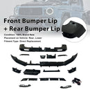 Etu- ja takapuskurin diffuusorihuuli sopii Mercedes-Benz G-luokkaan W465 2025–2026-1