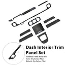 Dry Carbon Dash Interior Trim Panel Set Fit Mercedes W465 G550 G580 G63 2025+-20