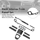 Dry Carbon Dash Interior Trim Panel Set Fit Mercedes W465 G550 G580 G63 2025+-14