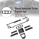 Dry Carbon Dash Interior Trim Panel Set Fit Mercedes W465 G550 G580 G63 2025+-21