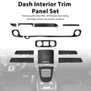 Dry Carbon Dash Interior Trim Panel Set Fit Mercedes W465 G550 G580 G63 2025+-6