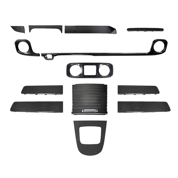 Dry Carbon Dash Interior Trim Panel Set Fit Mercedes W465 G550 G580 G63 2025+