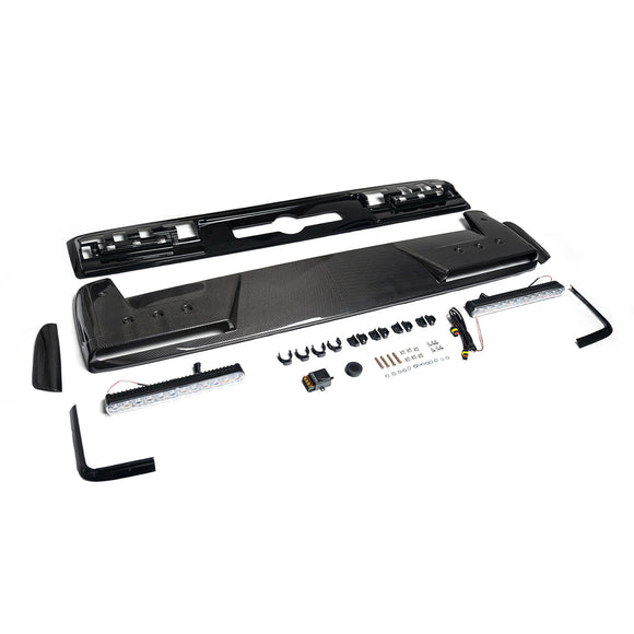 Front Roof Spoiler Wing Fit Mercedes Benz G-Class W465 B800 2025+ W/ LED