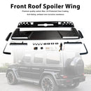 Front Roof Spoiler Wing Fit Mercedes Benz G-Class W465 B800 2025+ W/ LED-2