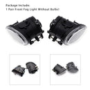 2003-2005 BMW E46 Sedan 330I with ZHP Package Pair Front Fog Light Lamps Without Bulbs 63177894017 63177894018 Generic-4