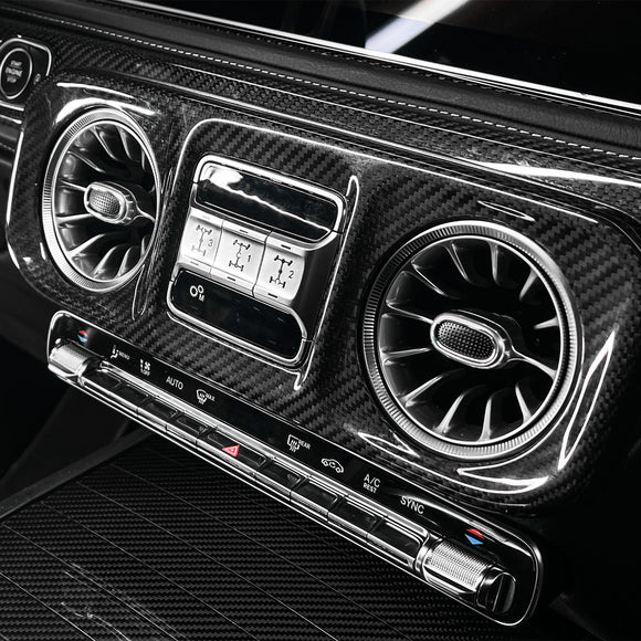 Dry Carbon Dash Interior Trim Panel Set Fit Mercedes W465 G550 G580 G63 2025+
