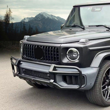 Bull Bar Front Bumper Grille Guard Fit Mercedes Benz G Class W465 2024-2026 - 0