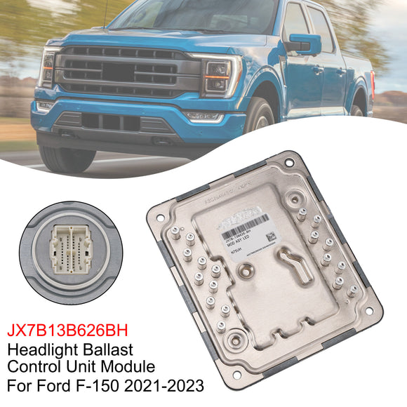 Headlight Ballast Control Unit Module JX7B13B626BH For Ford F-150 2021-2023