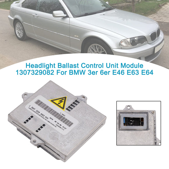 Scheinwerfer-Vorschaltgerät-Steuergerät-Modul 1307329082 für BMW 3er 6er E46 E63 E64