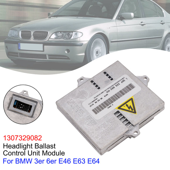Scheinwerfer-Vorschaltgerät-Steuergerät-Modul 1307329082 für BMW 3er 6er E46 E63 E64