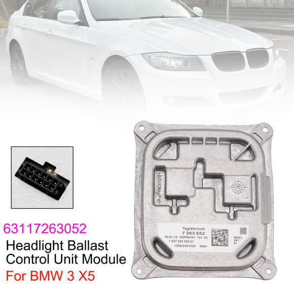 Koplampballastregeleenheidmodule 63117263052 voor BMW 3 X5